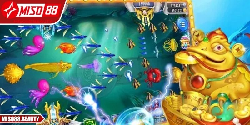 Không gian Bắt Cá Vũ Trụ Miso88 sống động trong thế giới hiện đại

