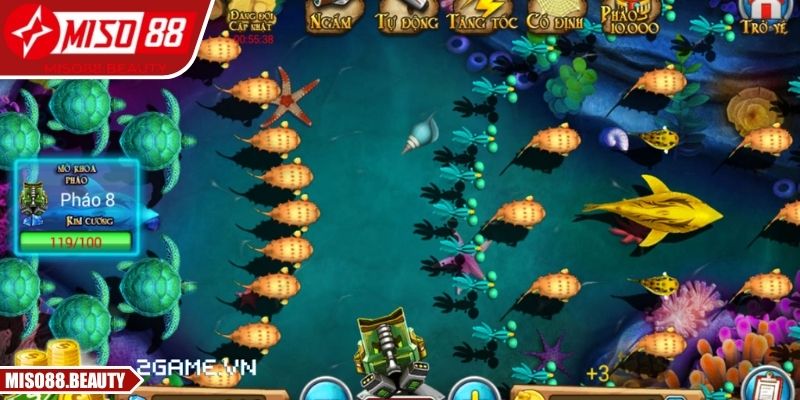 Sinh vật phong phú tạo nên trải nghiệm săn thưởng đầy thử thách